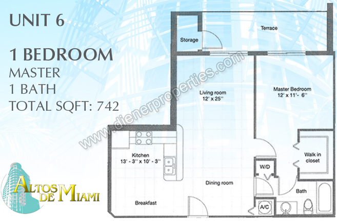 Altos de Miami Condo Floor Plans